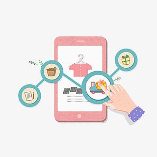 手机购物免抠