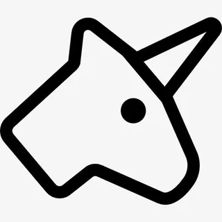 独角兽图标免抠