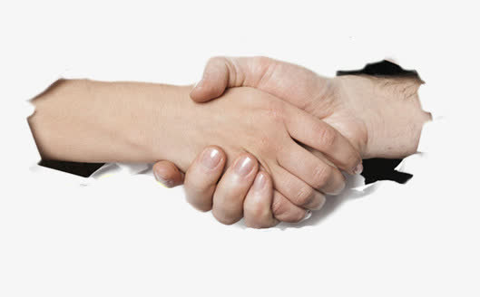 握手言和素材图片免抠