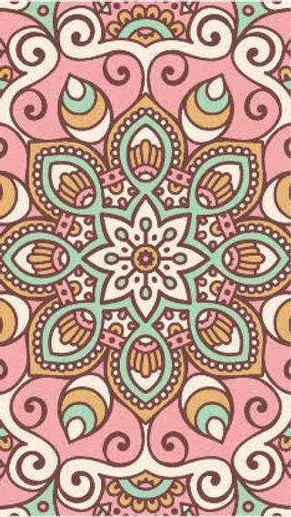 古典花纹花纹插画背景