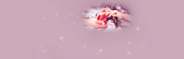 爱情戒指温馨背景banner