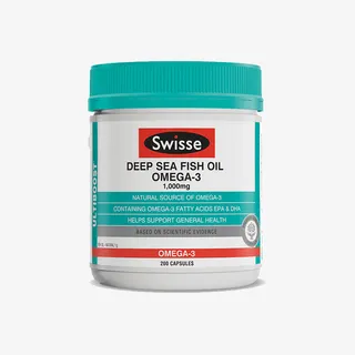 Swisse深海鱼油胶囊200粒免抠