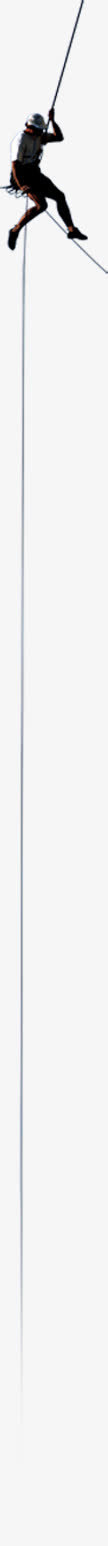 吊威亚人物高空作业免抠