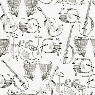 素描乐器免抠
