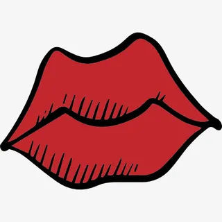 吻图标免抠