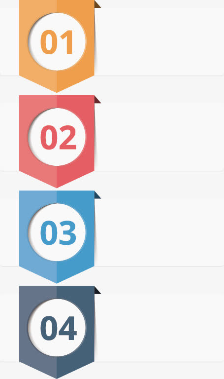 立体数字标签免抠标签元素