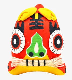 贴耳可爱布老虎免抠