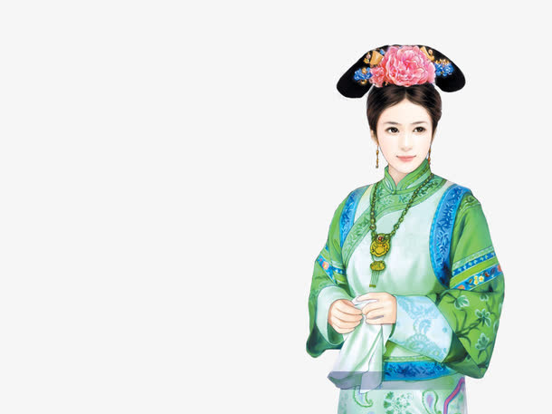 古代美女免抠
