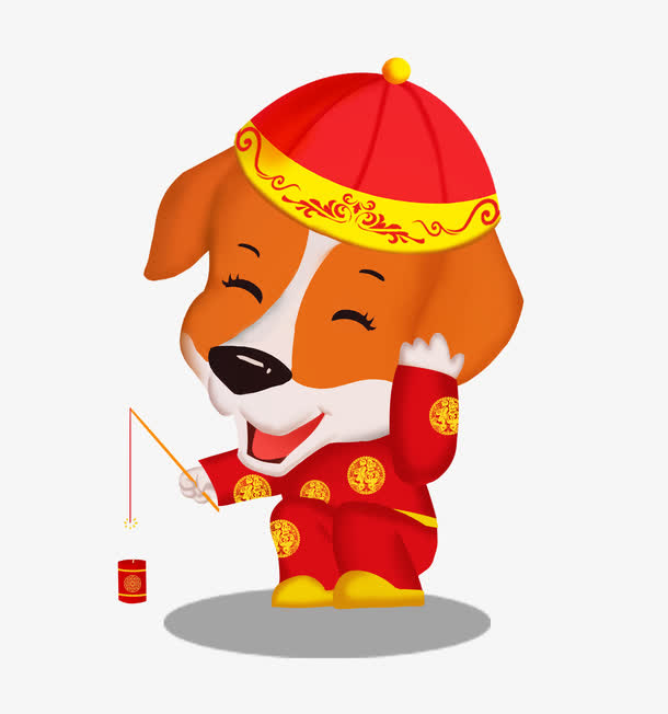 放鞭炮的小狗免抠