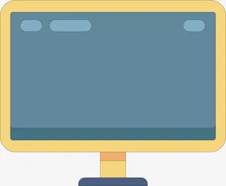 台式电脑免抠素材免抠