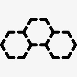 六角形分子图标免抠