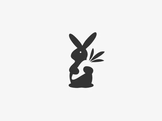 兔子LOGO免抠