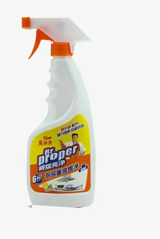 进口品牌厨房清洁剂PNG免抠