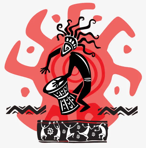 非洲部落图腾免抠