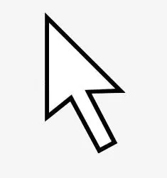 鼠标箭头卡通图标免抠