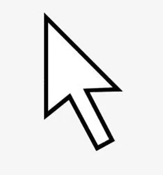 鼠标箭头卡通图标免抠