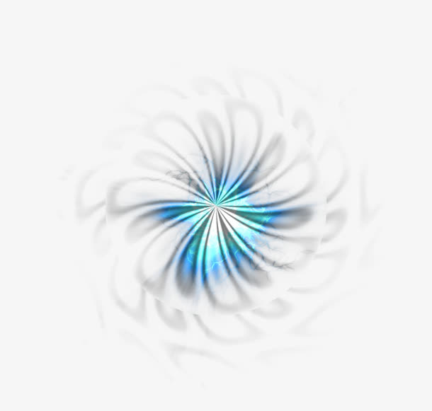 闪电花朵png素材免抠