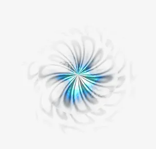 闪电花朵png素材免抠