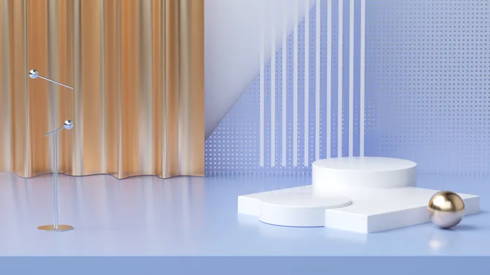 C4D，微场景，电商，舞台高清