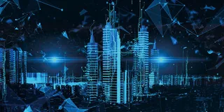 大气科技时尚成就未来海报背景素材高清