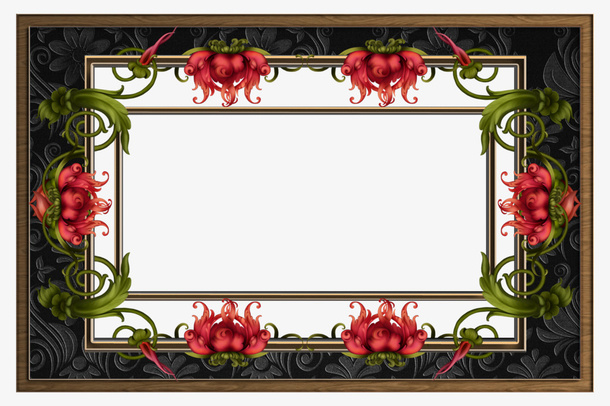 最美相框15免抠