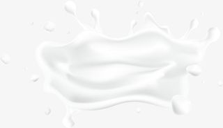 牛奶 水花四溅 漂浮 水免抠