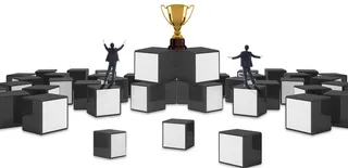 简约立体方块平面广告高清