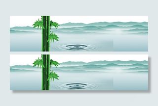 水墨风格茶叶海报高清