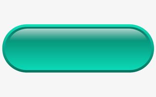 水晶风格青色条形按钮图案免抠