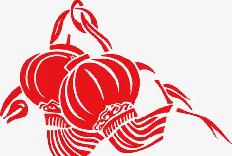 元宵春节灯笼免抠