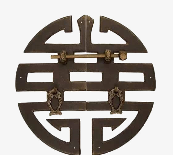 铜锁装饰免抠
