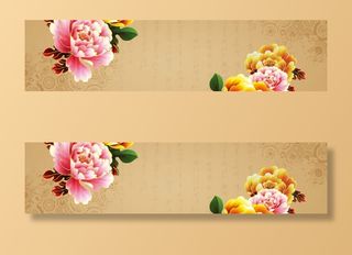 中国风背景海报免抠