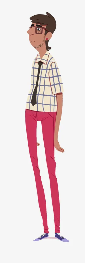 戴眼镜的人免抠