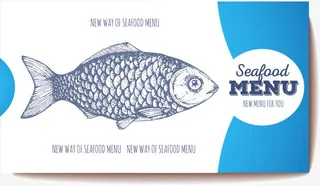 条鱼名片矢量免抠