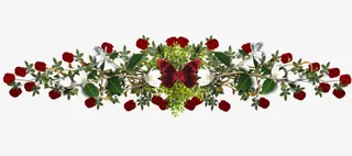 鲜花绿叶花藤PNG免抠