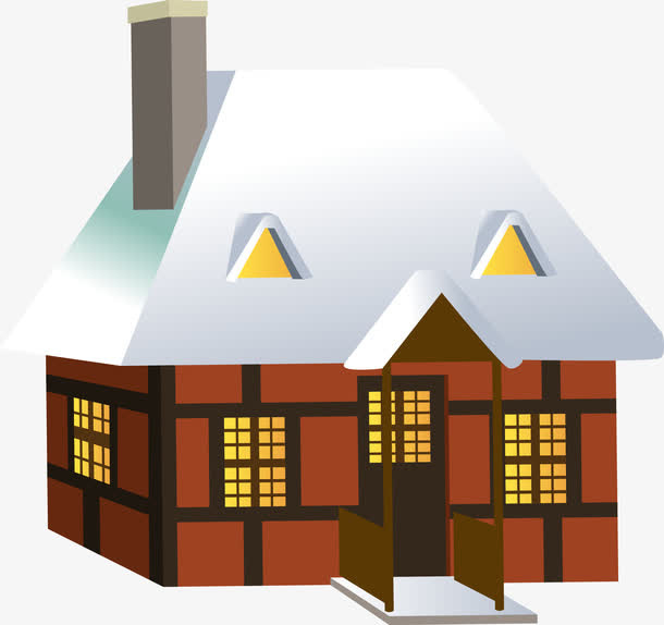雪屋免抠