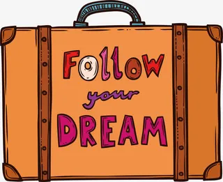 复古手提箱免抠