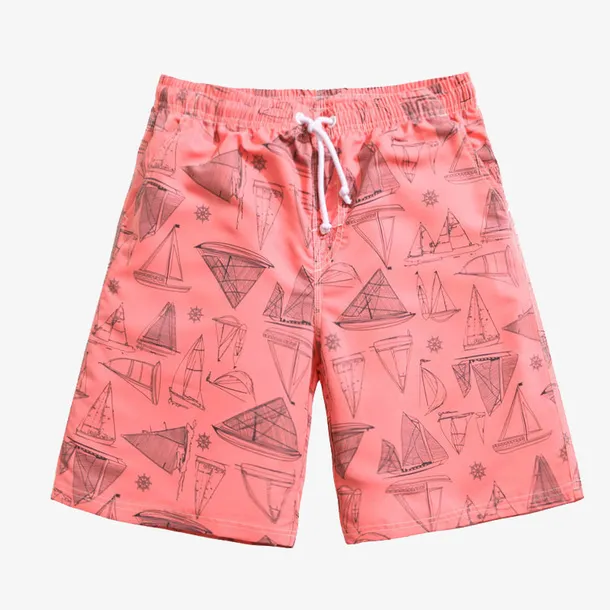 宽松沙滩裤免抠