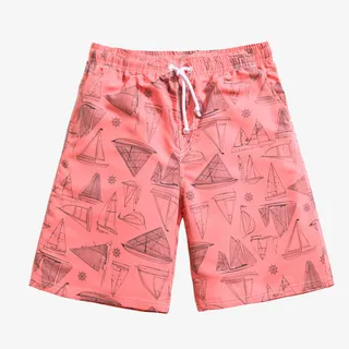 宽松沙滩裤免抠