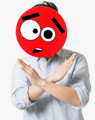 拒绝停止手势图片免抠