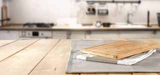 棕色小清新简约厨具背景高清