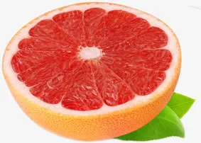 半块红心西柚免抠