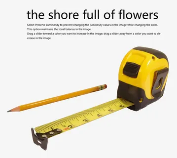 铅笔卷尺建筑工具免抠