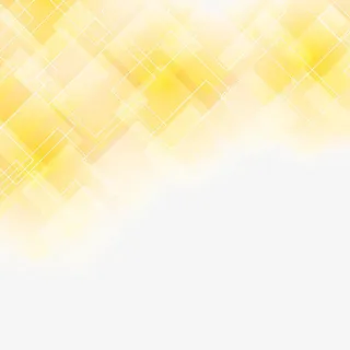 黄色渐变菱形图案免抠
