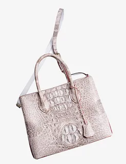 哥特奢侈真鳄鱼皮包免抠