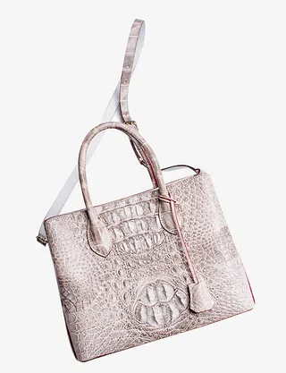 哥特奢侈真鳄鱼皮包免抠