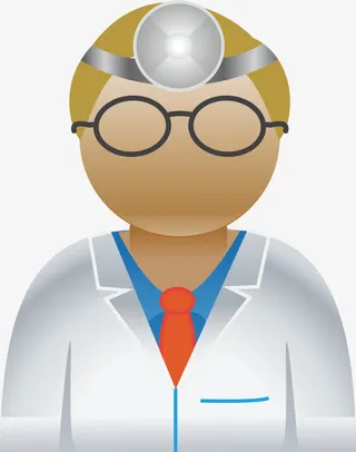 卡通医生免抠