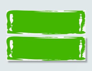 创意绿色荧光笔刷图免抠