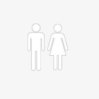 公共卫生间男女标示免抠