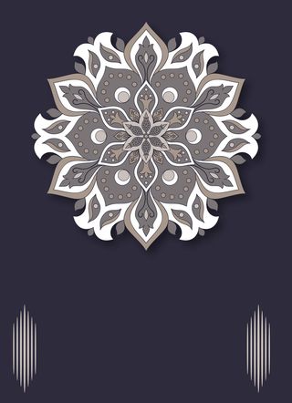 文艺欧式花纹矢量背景素材高清